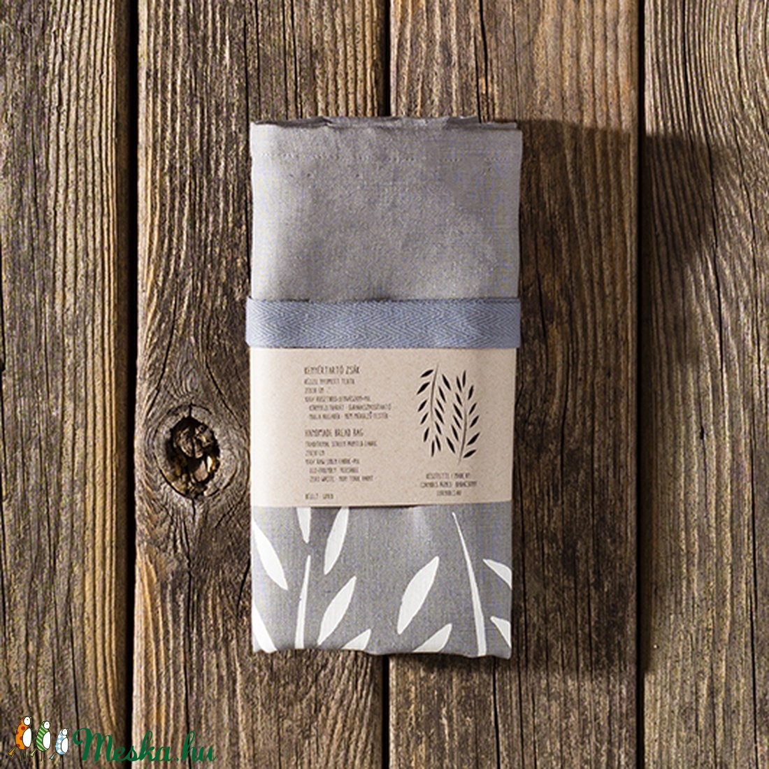 Kenyértartó zsák BÉLELT, NAGY, szitanyomott, középszürke lenvászon, pékáru, frissentartó, zero waste, környezetbarát - - Meska.hu Kenyértartó zsák BÉLELT, NAGY, szitanyomott, középszürke lenvászon, pékáru, frissentartó, zero waste, környezetbarát - - Meska.hu