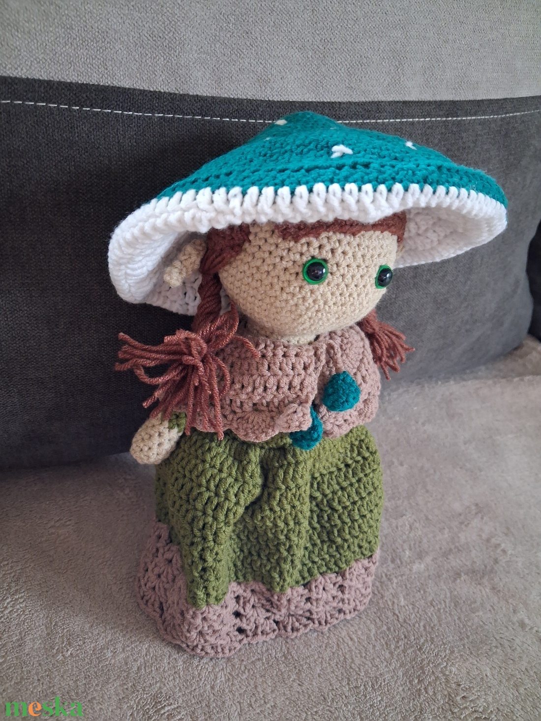 Florentin a gombatündér - játék & sport - plüssállat & játékfigura - más figura - Meska.hu