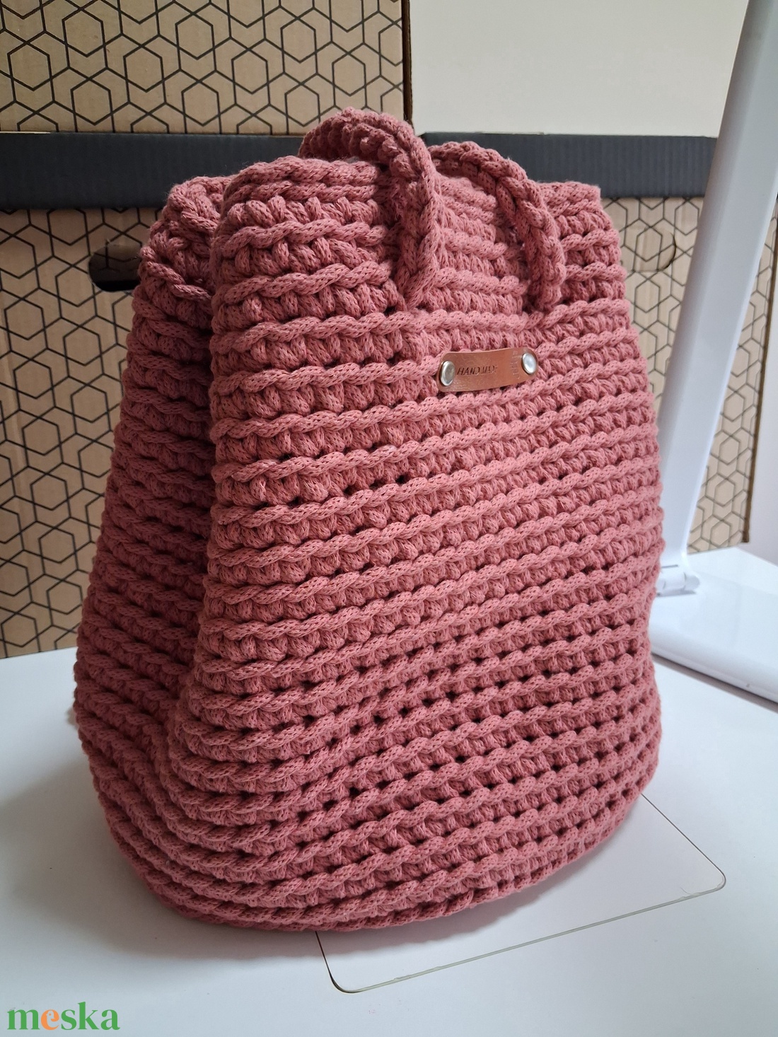 Horgolt batyu - táska & tok - kézitáska & válltáska - kézitáska - Meska.hu