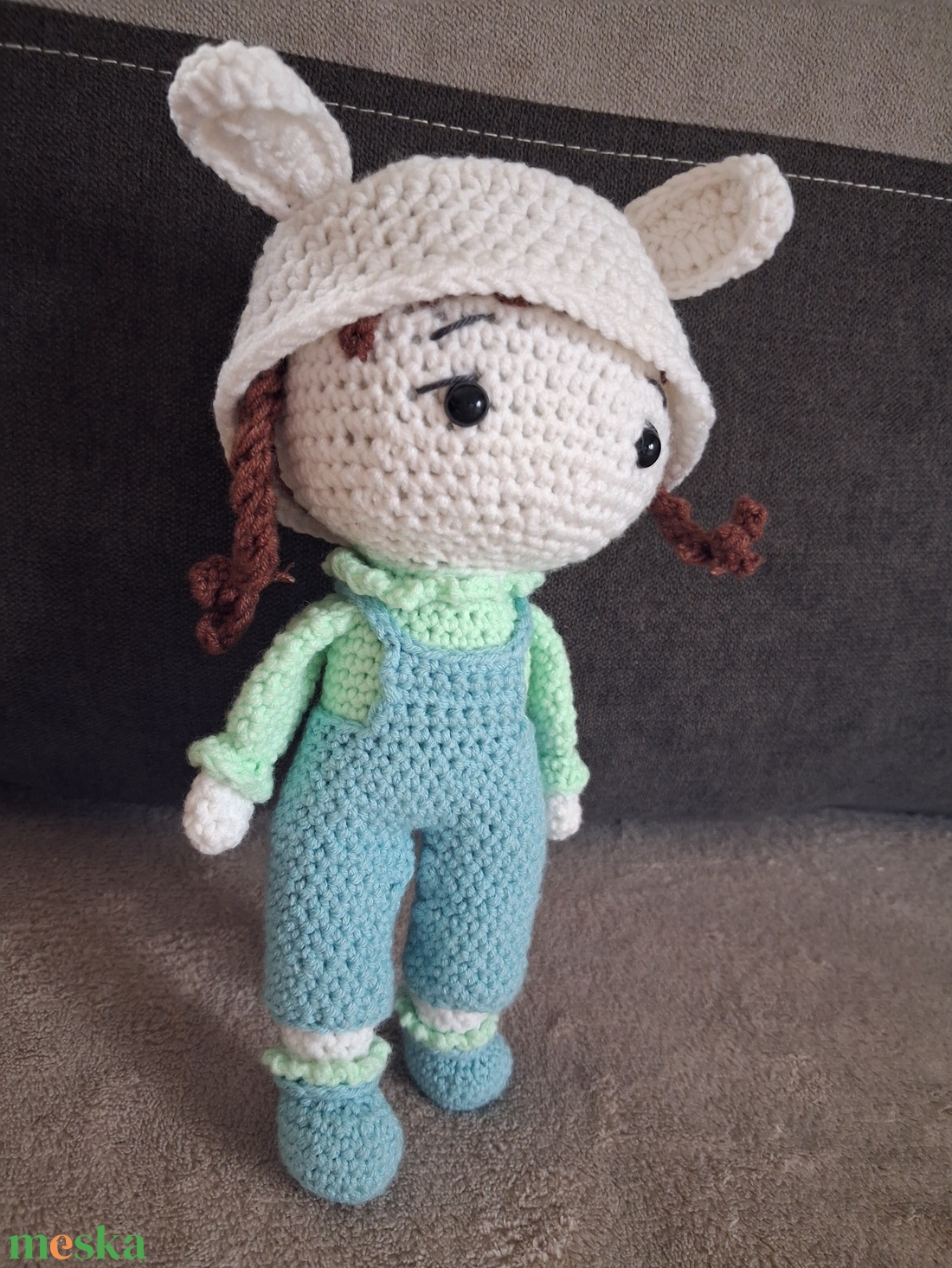 Anna a nyuszilány  - játék & sport - plüssállat & játékfigura - más figura - Meska.hu