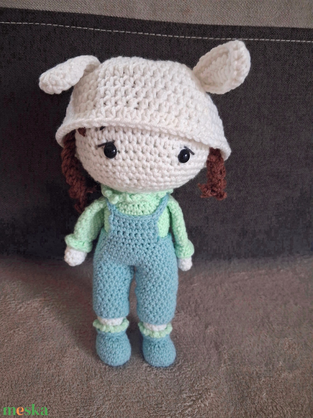 Anna a nyuszilány  - játék & sport - plüssállat & játékfigura - más figura - Meska.hu