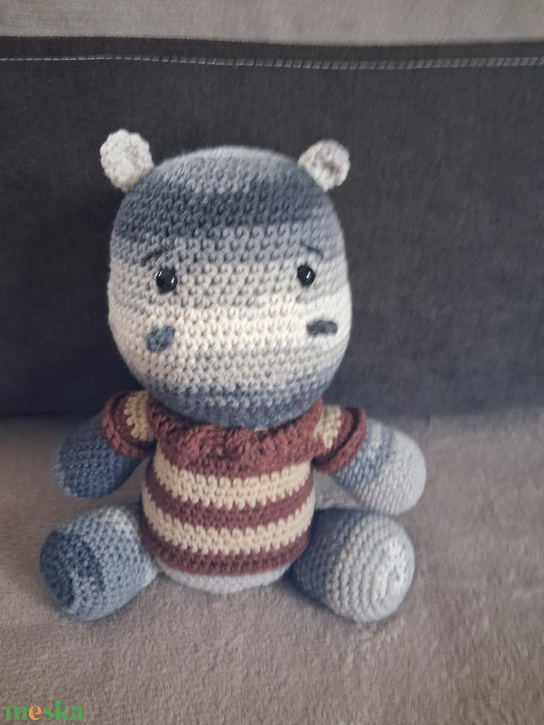 Patrik a viziló - játék & sport - plüssállat & játékfigura - más figura - Meska.hu