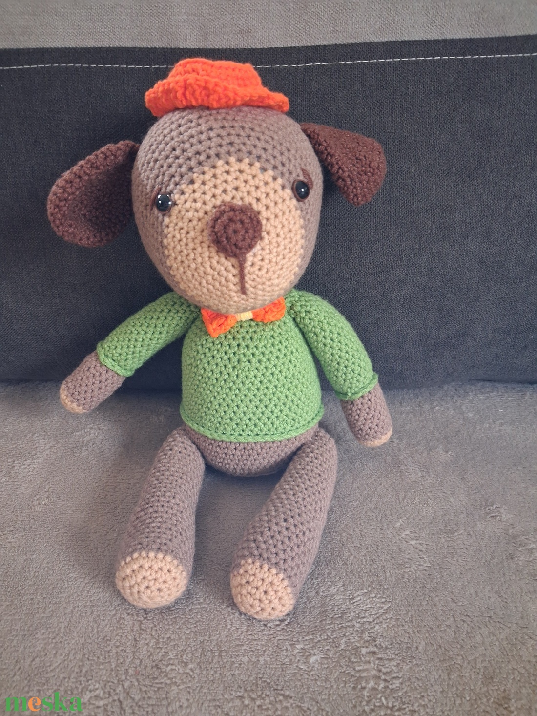 Bobi a házőrző eb - játék & sport - plüssállat & játékfigura - más figura - Meska.hu