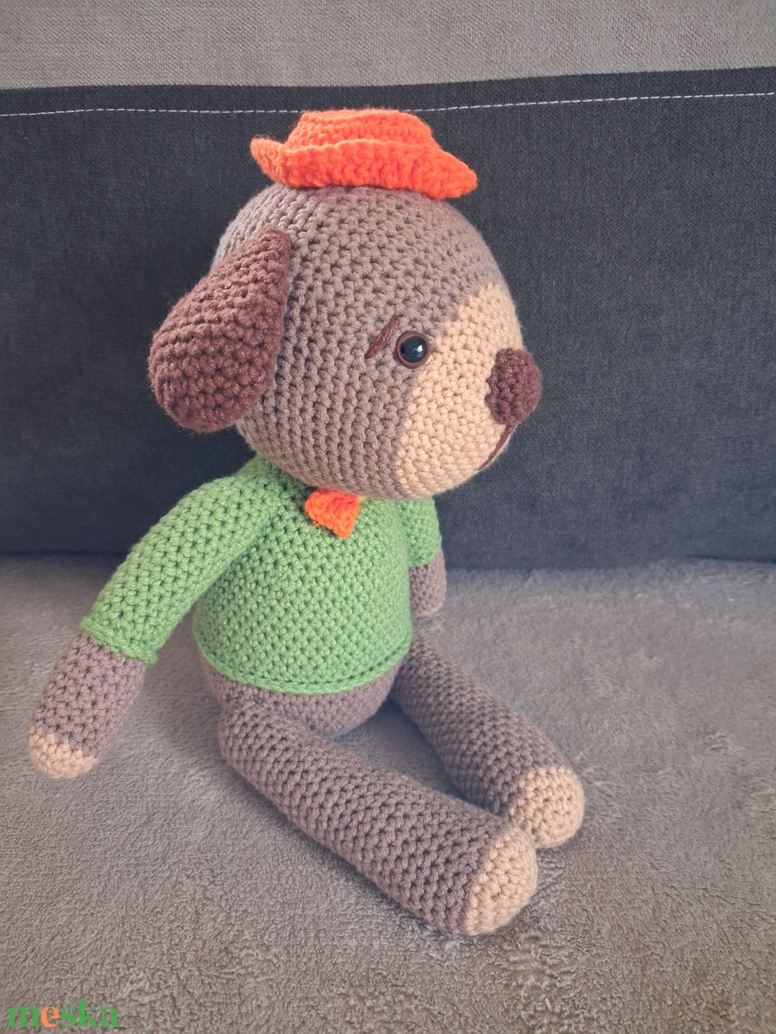 Bobi a házőrző eb - játék & sport - plüssállat & játékfigura - más figura - Meska.hu