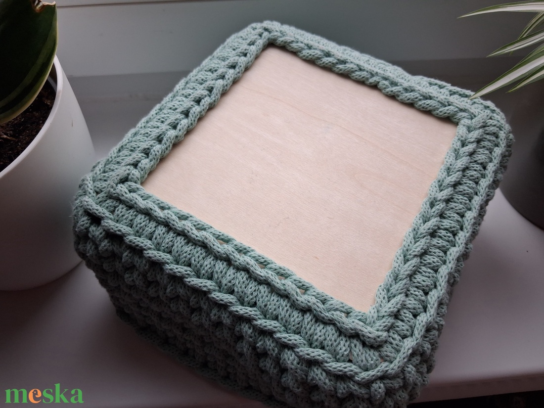 Horgolt tároló - táska & tok - kézitáska & válltáska - kézitáska - Meska.hu