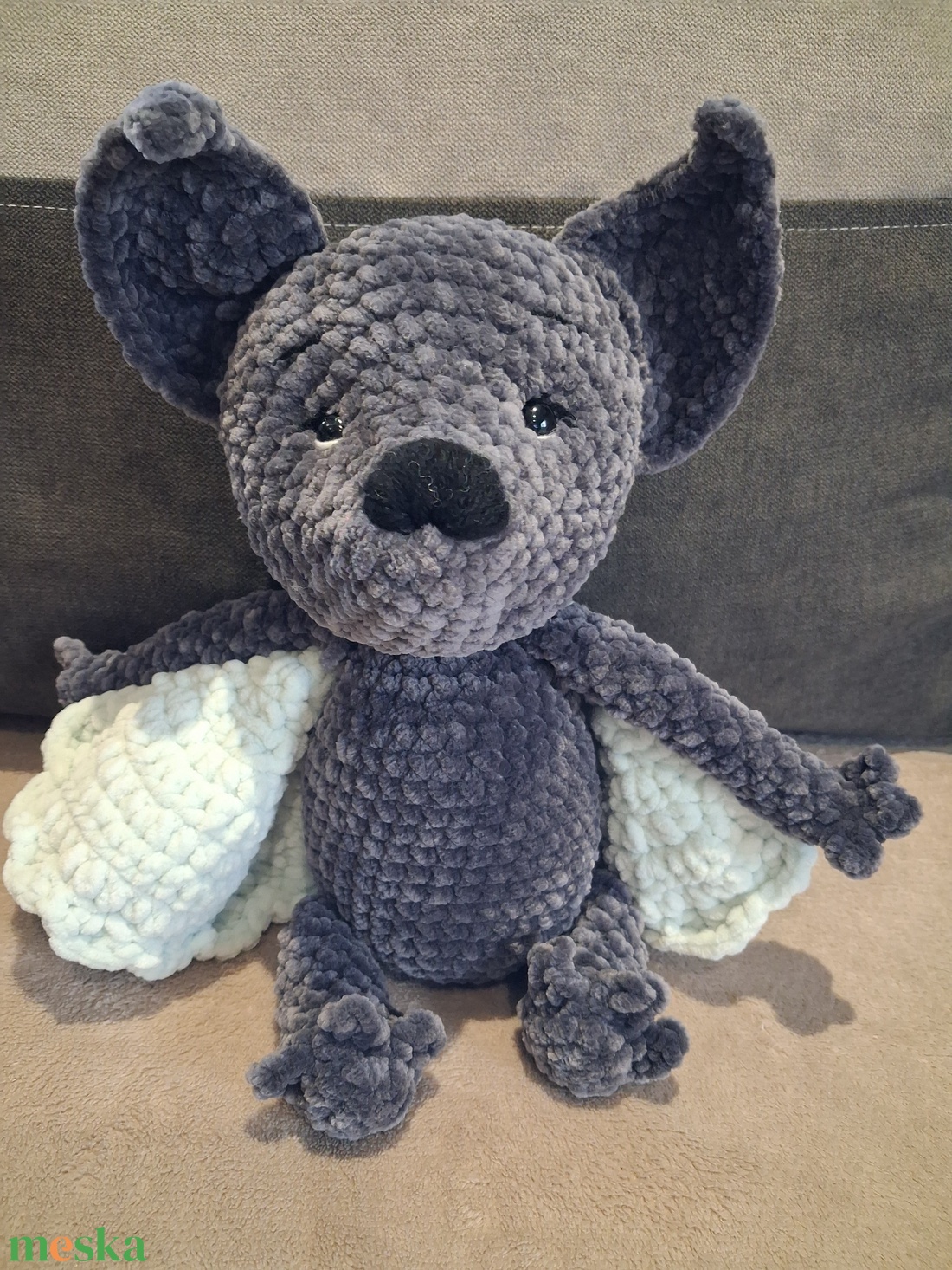 Júlia a denevér - játék & sport - plüssállat & játékfigura - más figura - Meska.hu