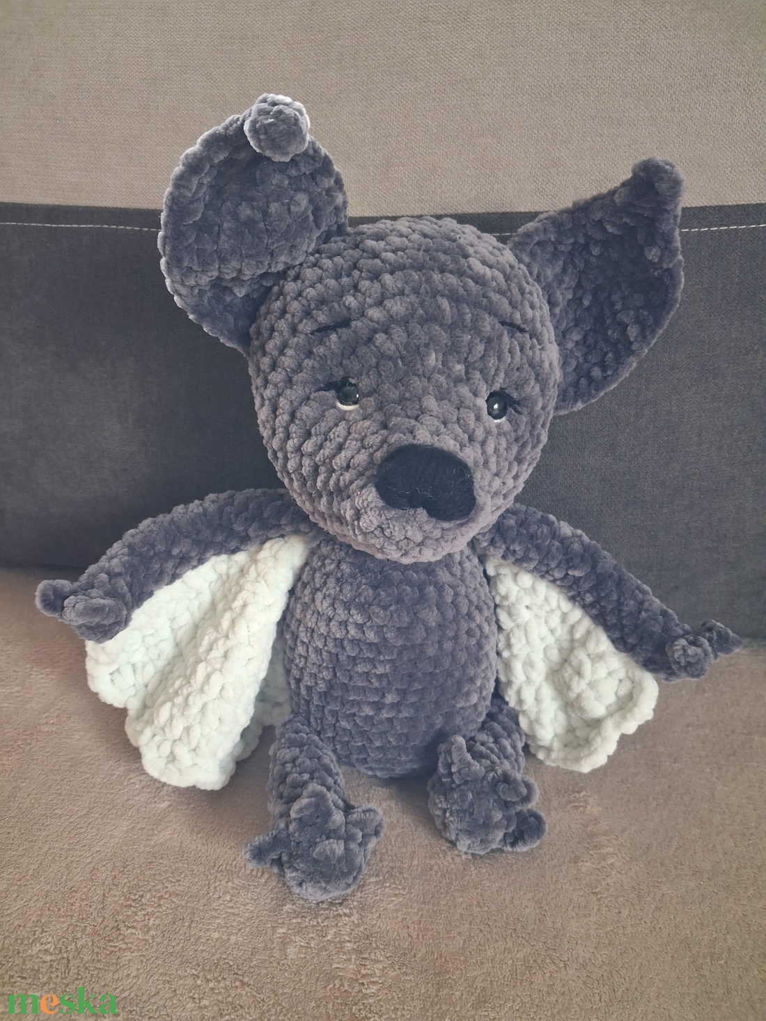 Júlia a denevér - játék & sport - plüssállat & játékfigura - más figura - Meska.hu