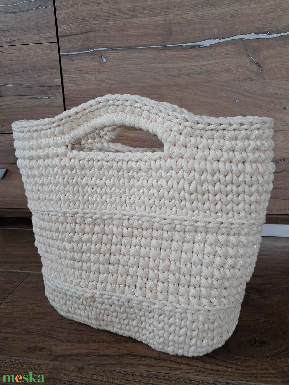 Horgolt táska  - táska & tok - kézitáska & válltáska - kézitáska - Meska.hu