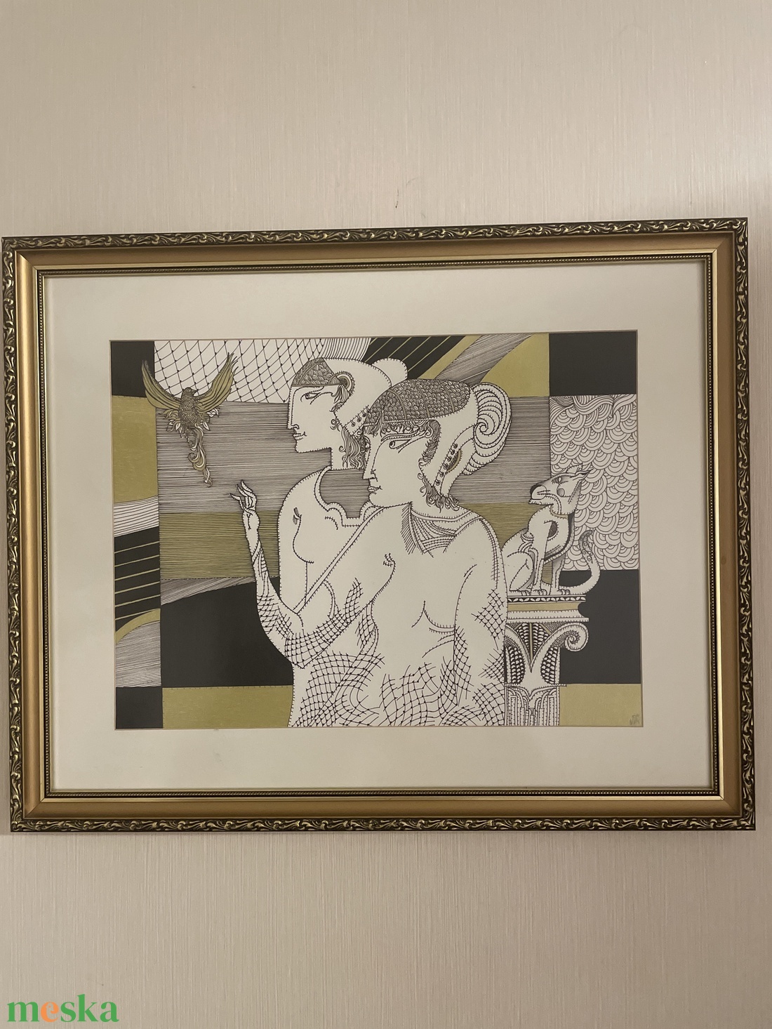 Konteo 5 - művészet - grafika & illusztráció - ceruzarajz - Meska.hu