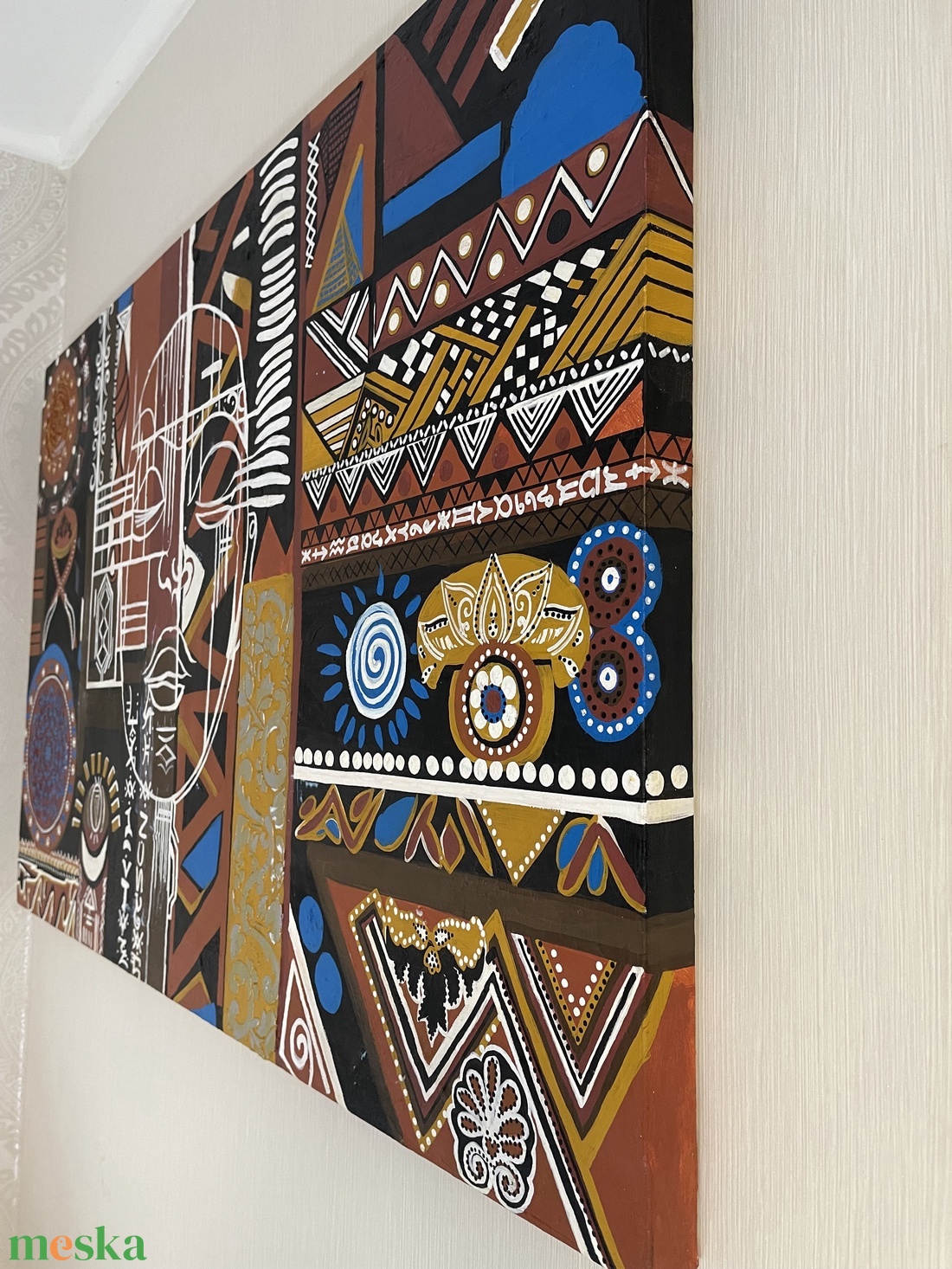 Rúnák - művészet - festmény - akril - Meska.hu