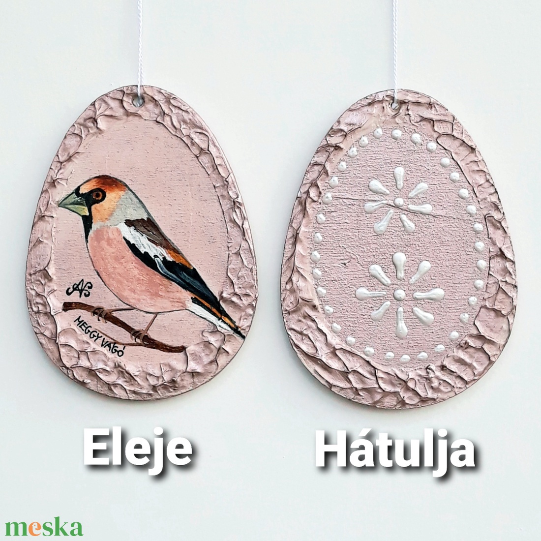 Meggyvágó (Énekesmadár húsvéti/tavaszi függődísz rose gold) - otthon & életmód - dekoráció - fali és függő dekoráció - függődísz - Meska.hu Meggyvágó (Énekesmadár húsvéti/tavaszi függődísz rose gold) - otthon & életmód - dekoráció - fali és függő dekoráció - függődísz - Meska.hu