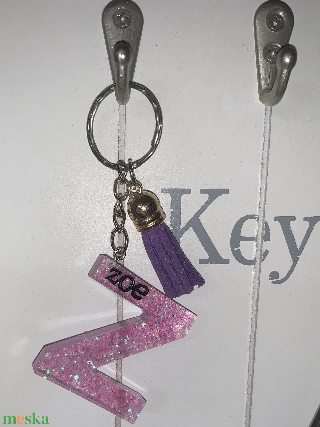 Betűs kulcstartók - táska & tok - kulcstartó & táskadísz - kulcstartó - Meska.hu