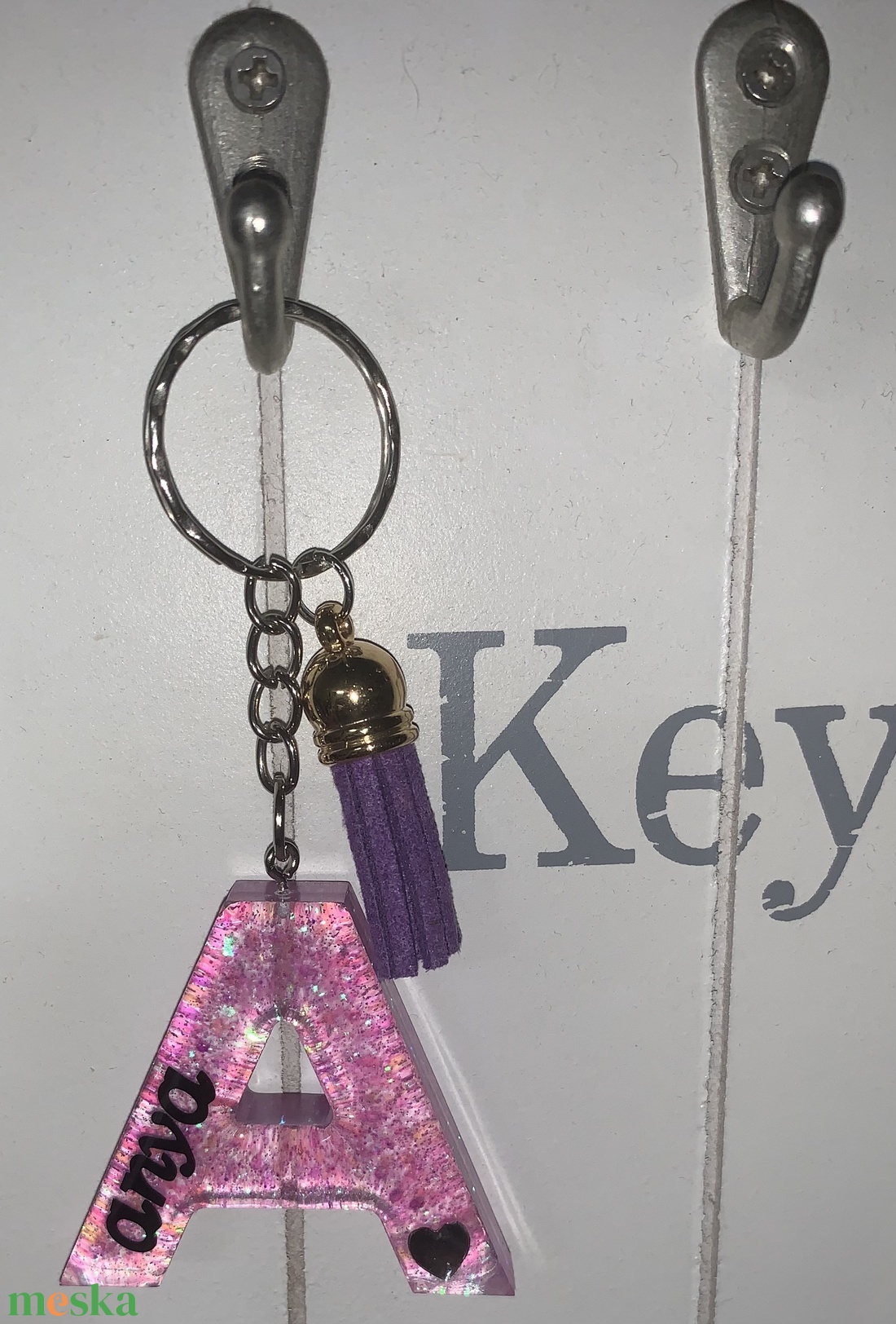 Betűs kulcstartók - táska & tok - kulcstartó & táskadísz - kulcstartó - Meska.hu