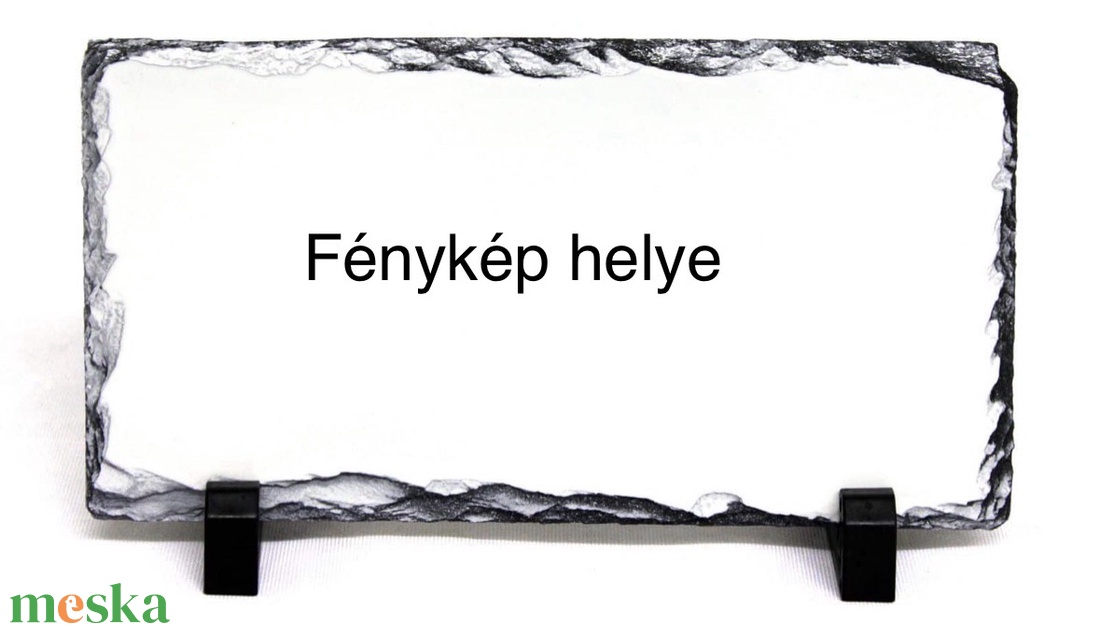 Fotós kőtábla - otthon & életmód - dekoráció - asztal és polc dekoráció - asztaldísz - Meska.hu
