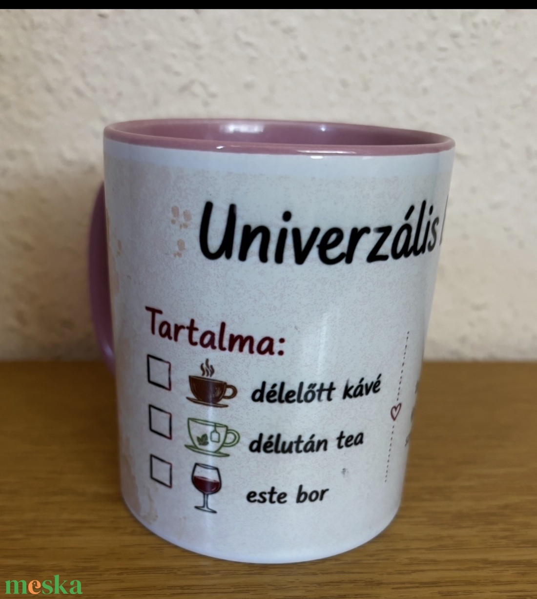 Humoros feliratos bögre - otthon & életmód - konyhafelszerelés, tálalás - tálalás - bögre & csésze - Meska.hu