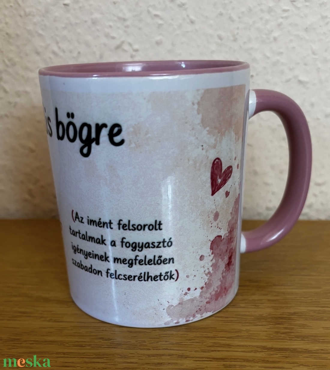 Humoros feliratos bögre - otthon & életmód - konyhafelszerelés, tálalás - tálalás - bögre & csésze - Meska.hu