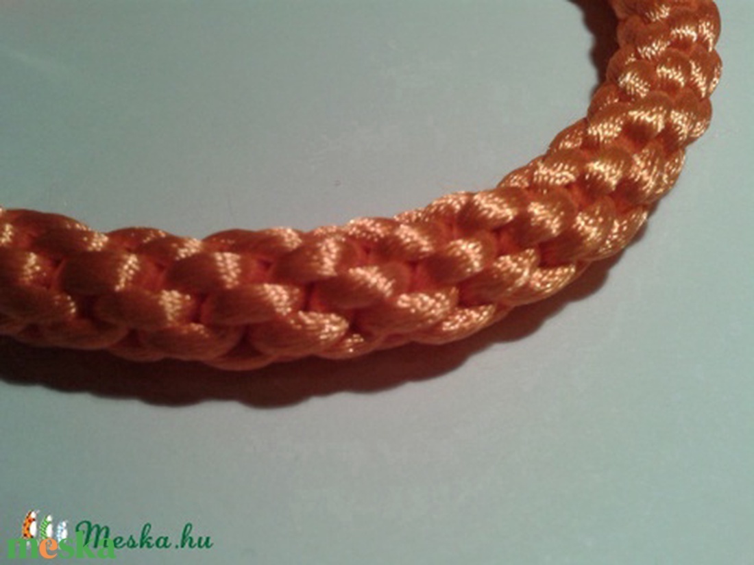 Napsugár (kumihimo karkötő) - ékszer - karkötő - Meska.hu
