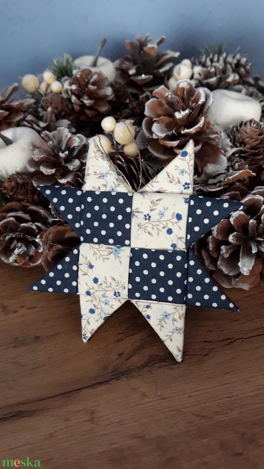 KIÁRUSÍTÁS! Kék-fehér skandináv csillag - Patchwork karácsonyfadísz - karácsony - karácsonyi lakásdekoráció - karácsonyfadíszek - Meska.hu KIÁRUSÍTÁS! Kék-fehér skandináv csillag - Patchwork karácsonyfadísz - karácsony - karácsonyi lakásdekoráció - karácsonyfadíszek - Meska.hu