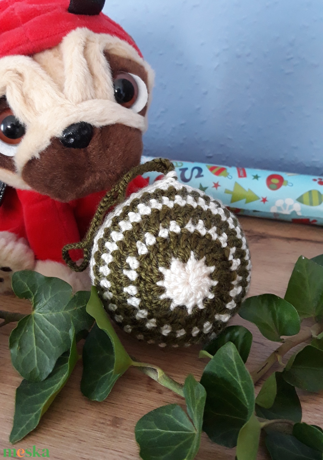 Karácsonyi pulcsis horgolt gömbdísz szett - Zöld-fehér csíkos - karácsony - karácsonyi lakásdekoráció - karácsonyfadíszek - Meska.hu Karácsonyi pulcsis horgolt gömbdísz szett - Zöld-fehér csíkos - karácsony - karácsonyi lakásdekoráció - karácsonyfadíszek - Meska.hu