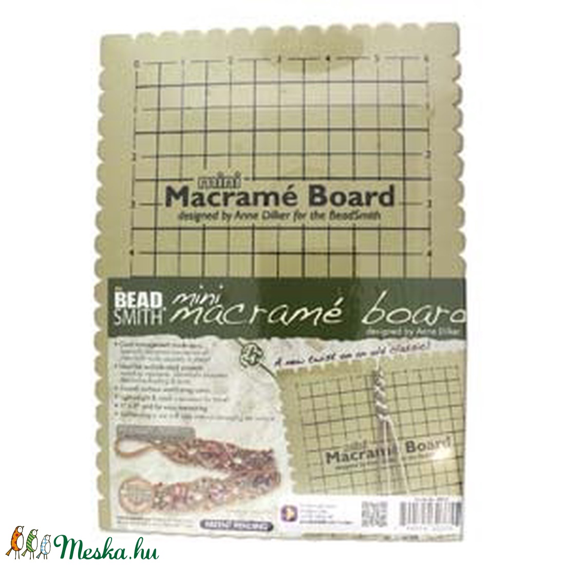 Makramé fonótábla Beadsmith 1db - kellékek & szerszámok - szerszámok, eszközök - egyéb szerszám, eszköz - Meska.hu