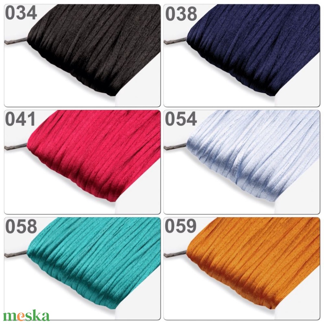 szatén selyemzsinór 2 mm- es - kellékek & szerszámok - csomagolóanyag - zsinór - Meska.hu szatén selyemzsinór 2 mm- es - kellékek & szerszámok - csomagolóanyag - zsinór - Meska.hu