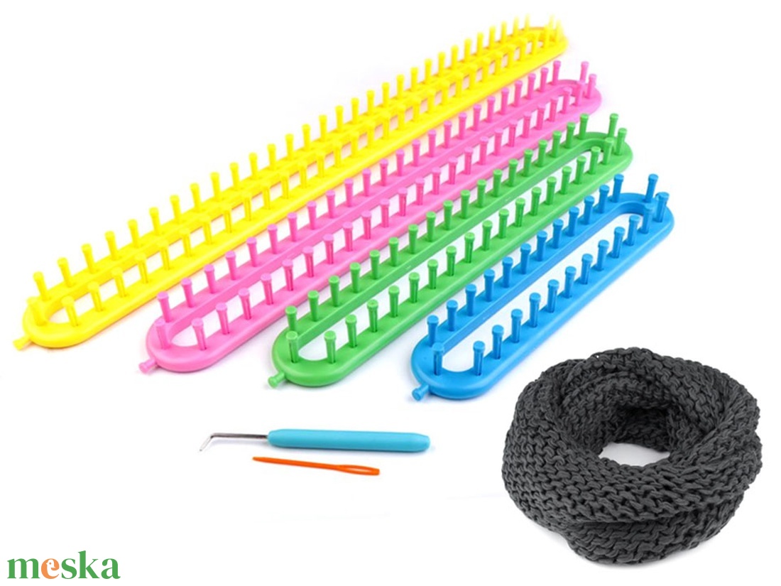 Kötő készlet Kötőkeret loom - kellékek & szerszámok - gyöngyfűzés kellékek - egyéb alkatrész - Meska.hu Kötő készlet Kötőkeret loom - kellékek & szerszámok - gyöngyfűzés kellékek - egyéb alkatrész - Meska.hu
