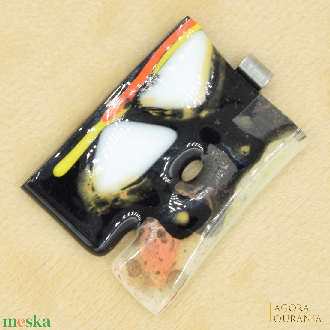 IKEBANA-DO FUSING ÜVEGÉKSZER NO. 100 - ékszer - nyaklánc - medál - Meska.hu IKEBANA-DO FUSING ÜVEGÉKSZER NO. 100 - ékszer - nyaklánc - medál - Meska.hu