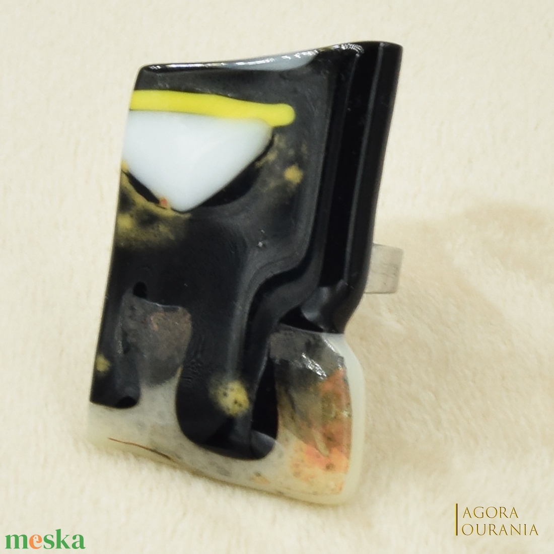 IKEBANA-DO FUSING ÜVEGÉKSZER NO. 106 - ékszer - ékszerszett - Meska.hu