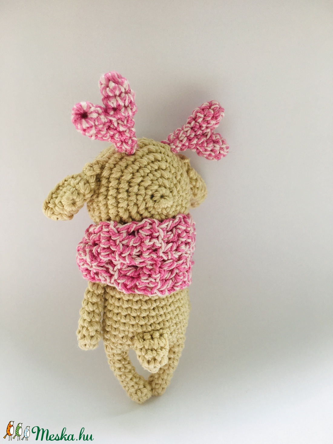 Horgolt rénszarvas figura színes sállal - Amigurumi szarvas rózsaszín sállal - játék & sport - plüssállat & játékfigura - más figura - Meska.hu Horgolt rénszarvas figura színes sállal - Amigurumi szarvas rózsaszín sállal - játék & sport - plüssállat & játékfigura - más figura - Meska.hu