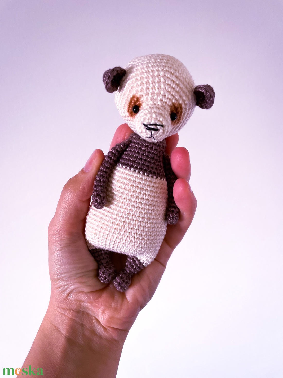 Amigurumi panda maci - forgatható fejjel - játék & sport - plüssállat & játékfigura - maci - Meska.hu Amigurumi panda maci - forgatható fejjel - játék & sport - plüssállat & játékfigura - maci - Meska.hu