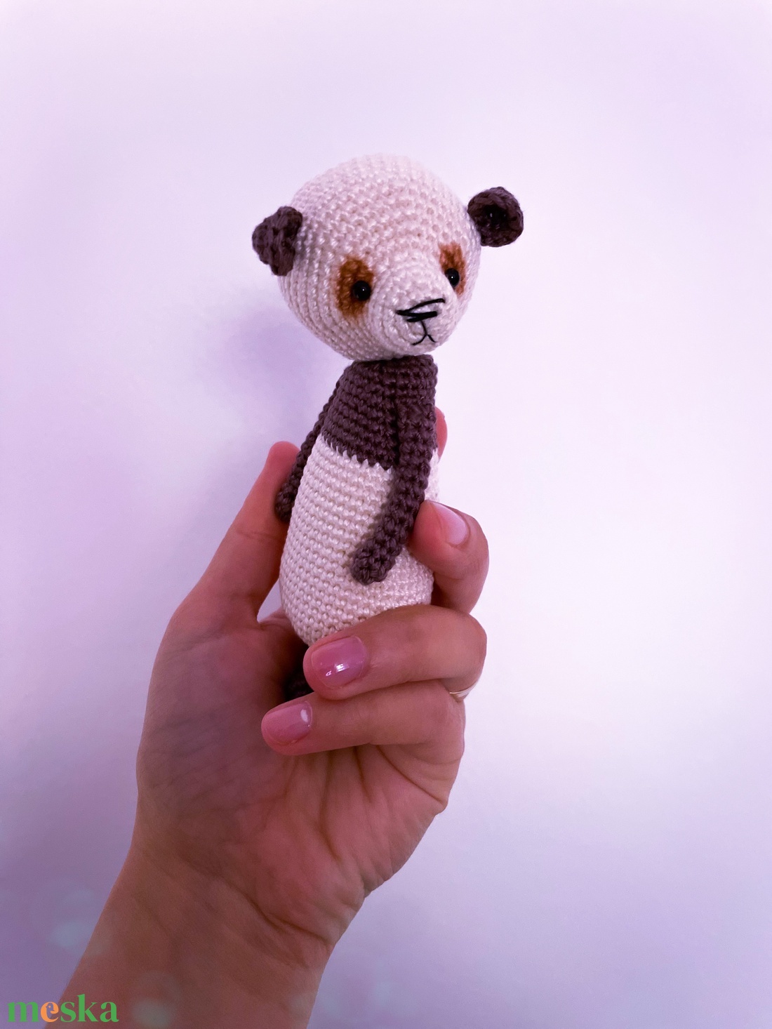 Amigurumi panda maci - forgatható fejjel - játék & sport - plüssállat & játékfigura - maci - Meska.hu Amigurumi panda maci - forgatható fejjel - játék & sport - plüssállat & játékfigura - maci - Meska.hu