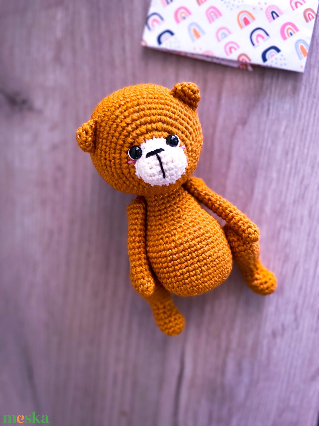 Amigurumi barna maci - forgatható kezekkel és lábakkal - játék & sport - plüssállat & játékfigura - maci - Meska.hu Amigurumi barna maci - forgatható kezekkel és lábakkal - játék & sport - plüssállat & játékfigura - maci - Meska.hu