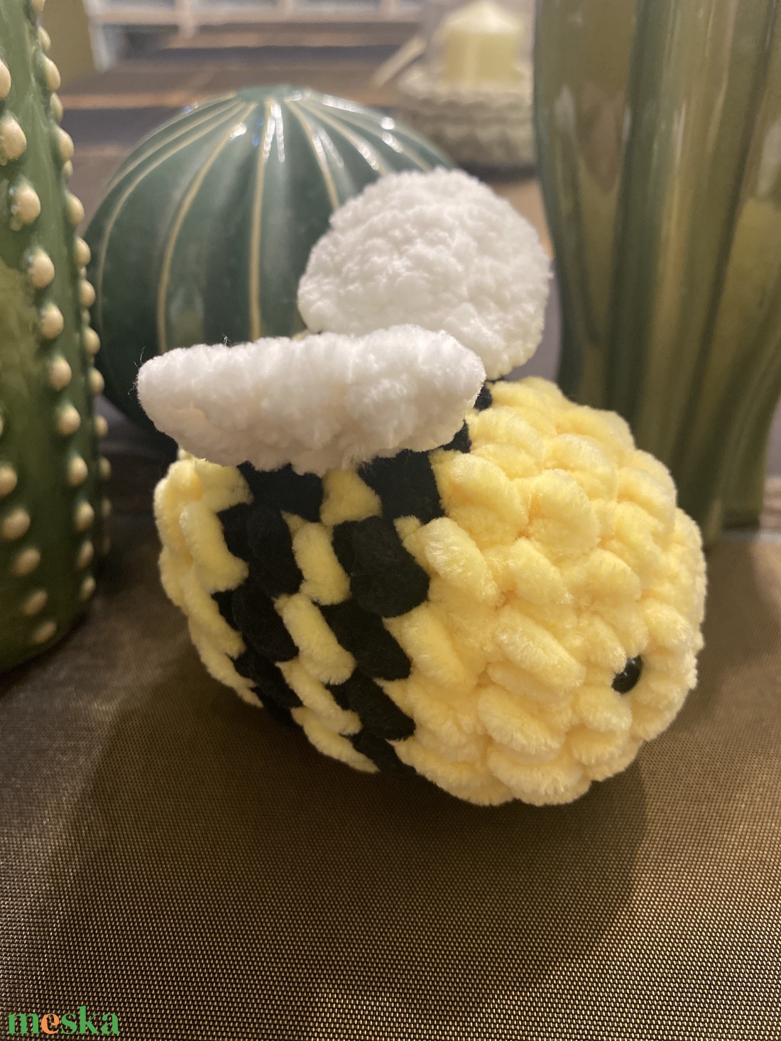 Horgolt méhecske - játék & sport - plüssállat & játékfigura - méhecske - Meska.hu