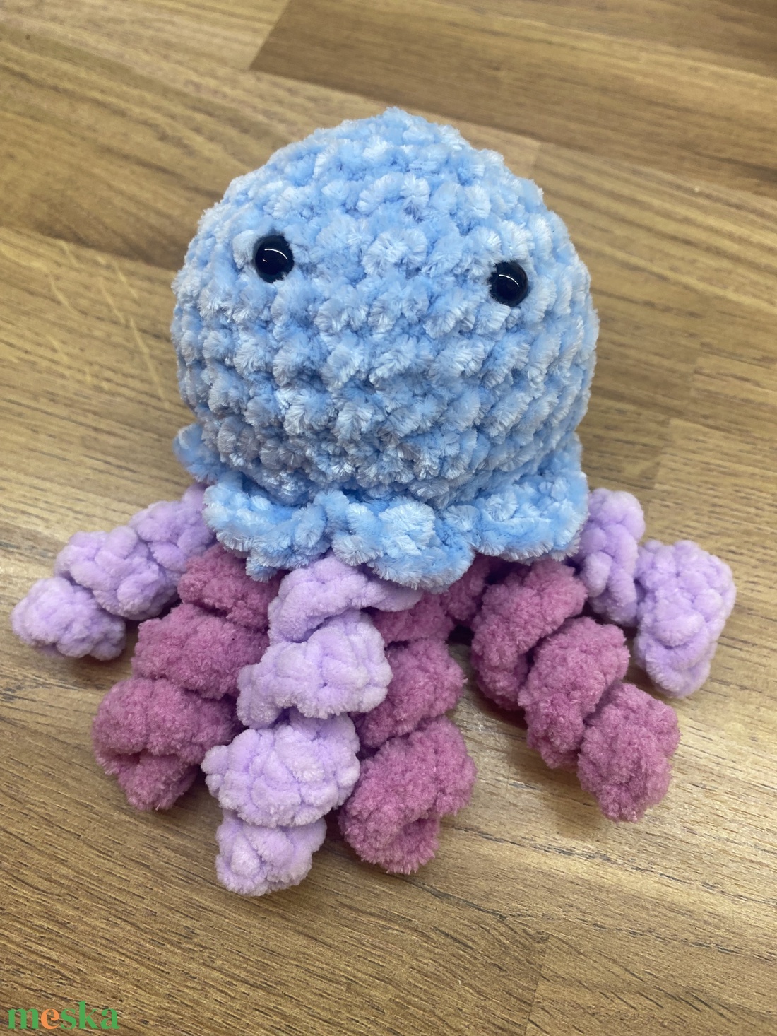 Horgolt medúza - játék & sport - plüssállat & játékfigura - más figura - Meska.hu