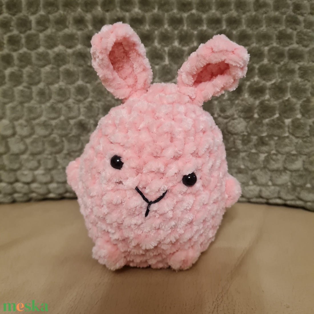 Horgolt nyuszi - játék & sport - plüssállat & játékfigura - nyuszi - Meska.hu
