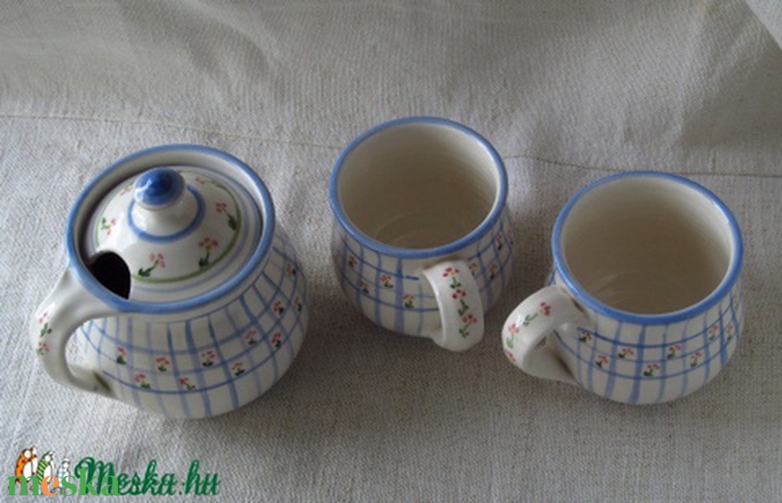 Méz tartó, két bögrével -  - Meska.hu