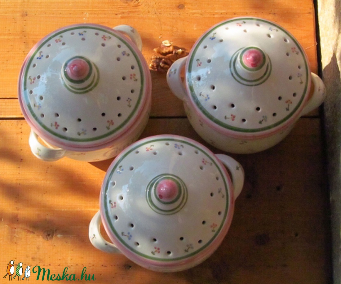 Teafű tartó edények -  - Meska.hu