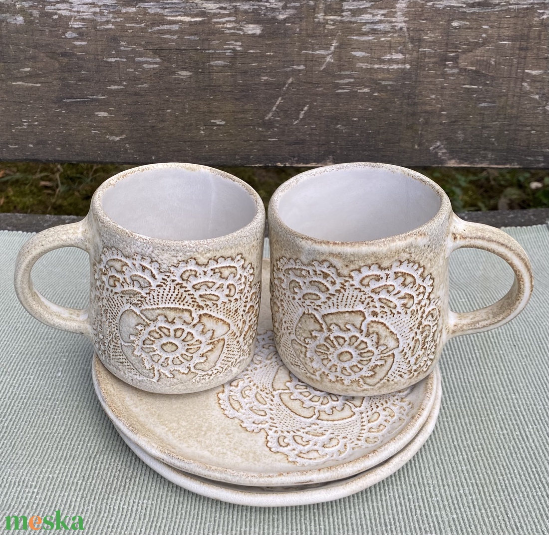 Reggeliző szett - otthon & életmód - konyhafelszerelés, tálalás - tálalás - bögre & csésze - Meska.hu