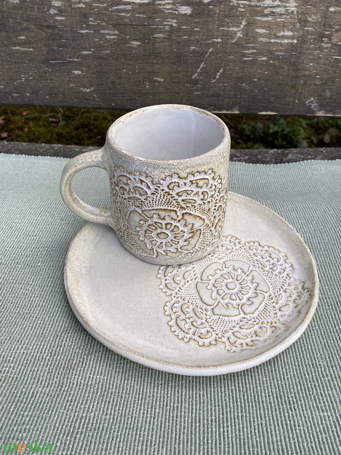 Reggeliző szett - otthon & életmód - konyhafelszerelés, tálalás - tálalás - bögre & csésze - Meska.hu