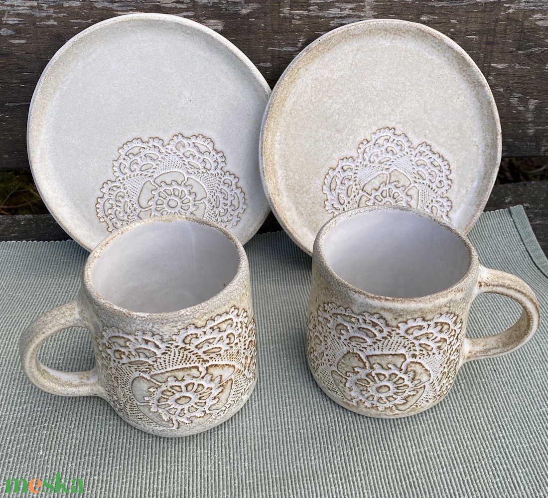 Reggeliző szett - otthon & életmód - konyhafelszerelés, tálalás - tálalás - bögre & csésze - Meska.hu