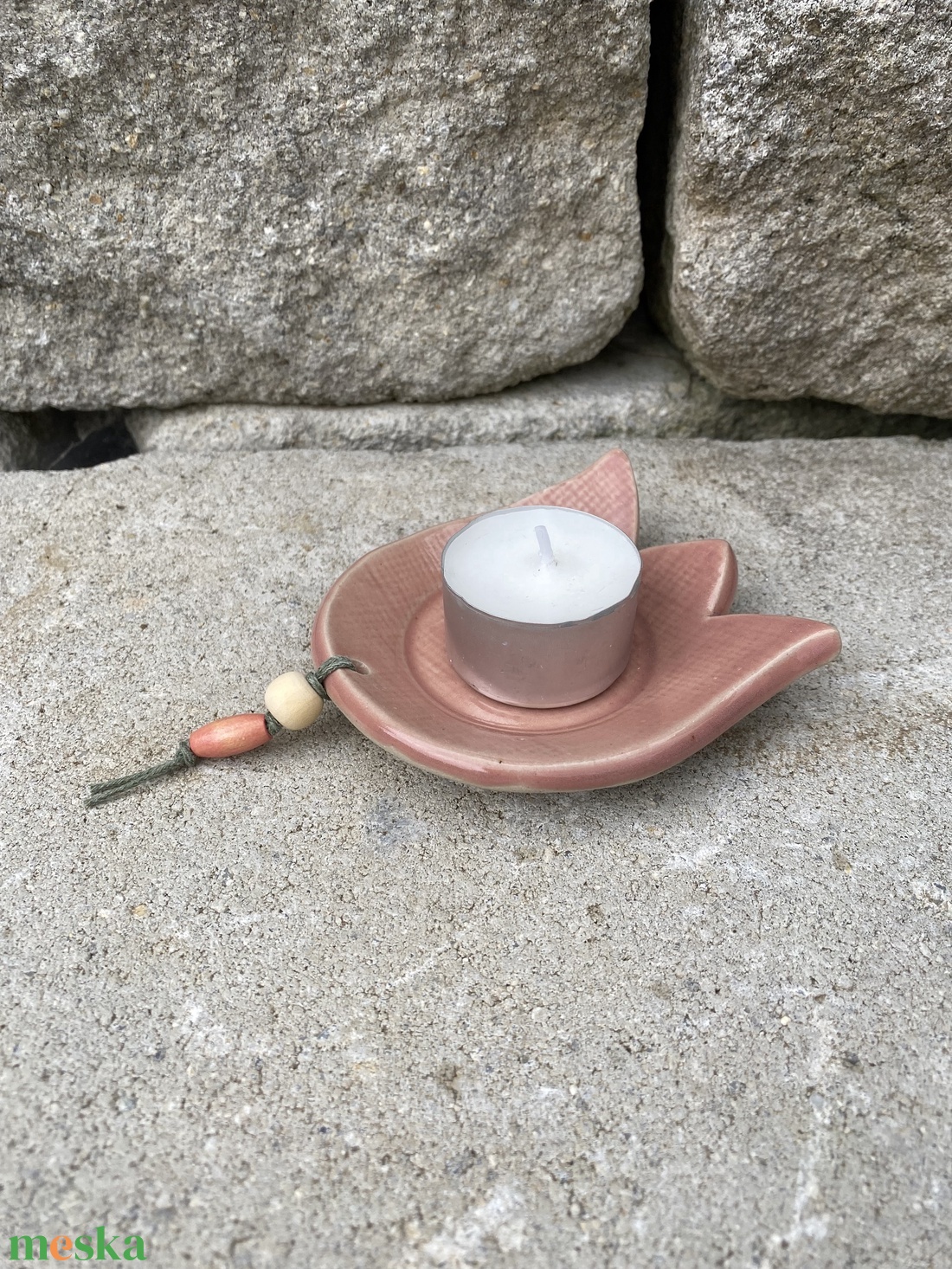 Tulipános mécsestartó - otthon & életmód - gyertya, illat, aroma - gyertyatartó - Meska.hu