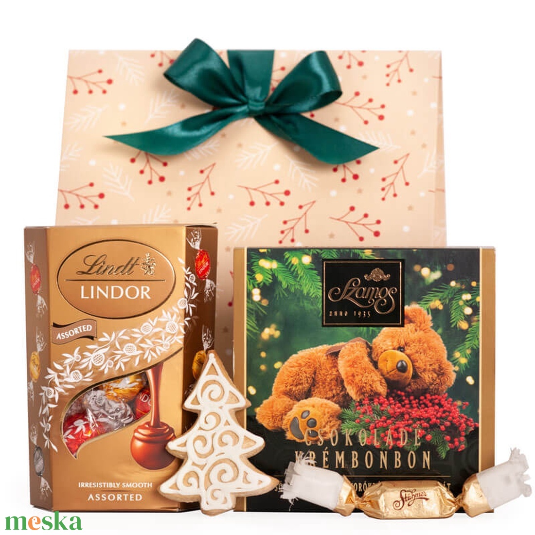 KARÁCSONY ARANYBAN ajándékcsomag karácsonyra - élelmiszer - gourmet ajándékcsomag - Meska.hu