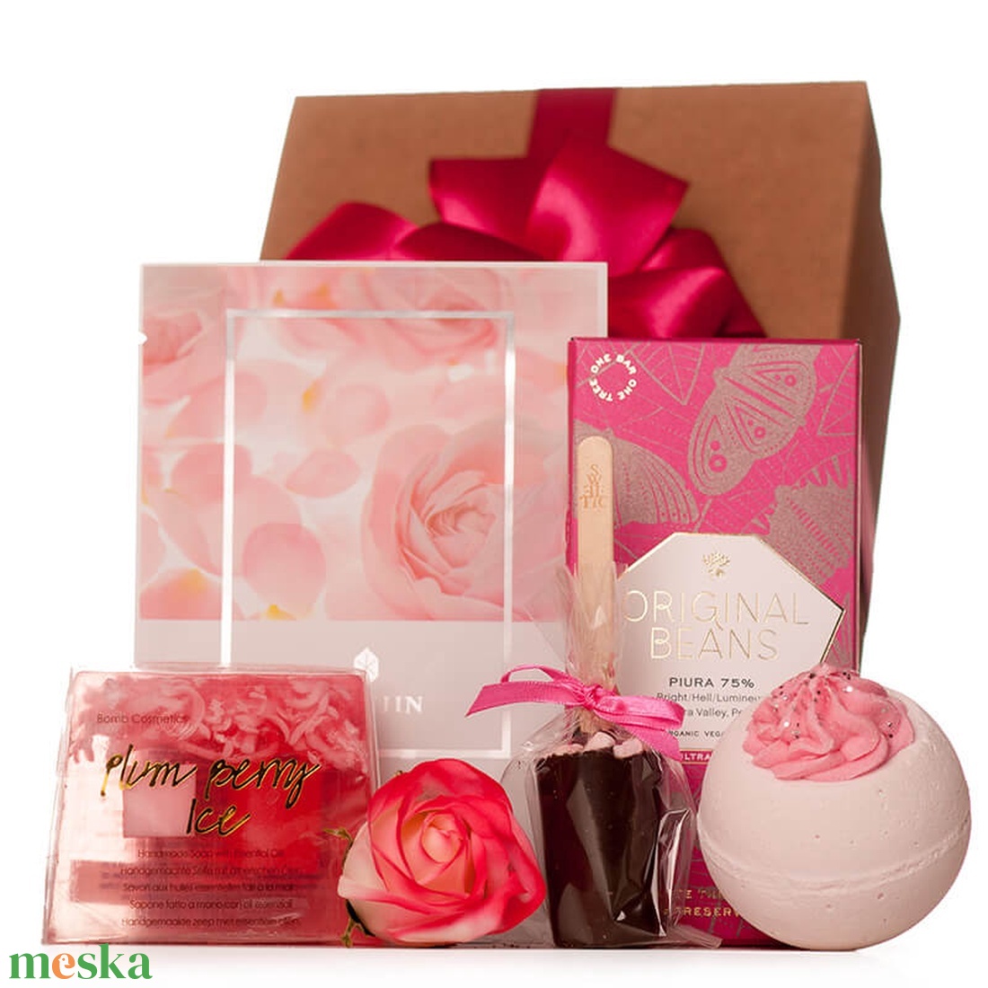 SPA DAY ajándékcsomag nőknek - élelmiszer - gourmet ajándékcsomag - Meska.hu