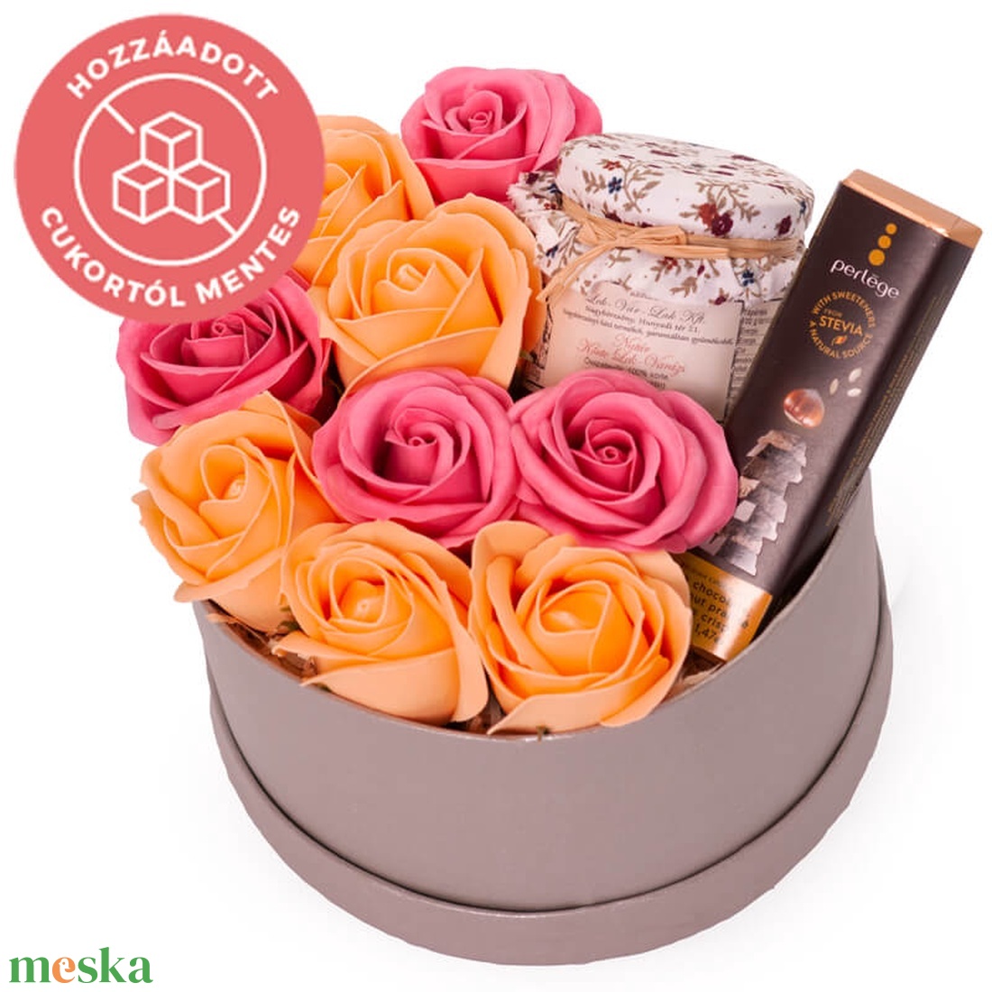 MAMA VIRÁGDOBOZ - cukormentes finomságok - élelmiszer - gourmet ajándékcsomag - Meska.hu