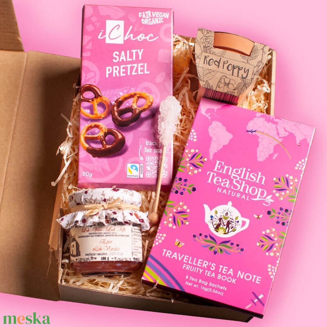 NAGYON CSAJOS - vegán ajándékbox anyák napjára - élelmiszer - gourmet ajándékcsomag - Meska.hu
