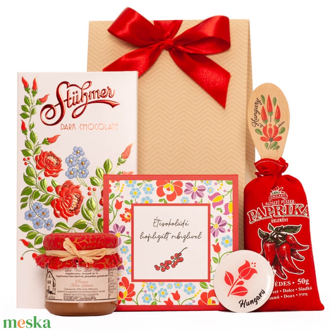HUNGARY MÉDIUM - ajándék Magyarországról - élelmiszer - gourmet ajándékcsomag - Meska.hu