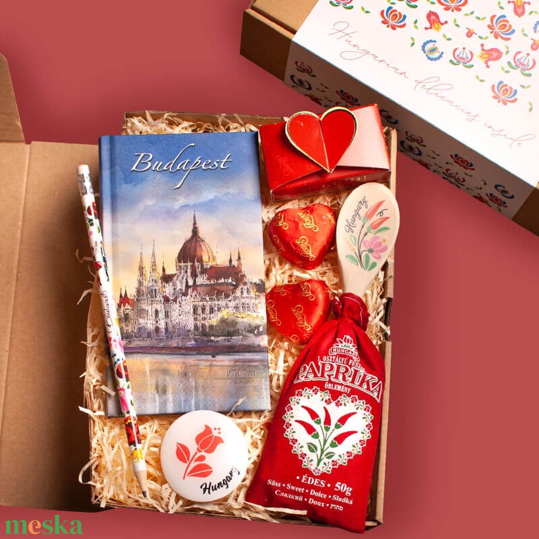 I LOVE BUDAPEST - magyaros ízek - élelmiszer - gourmet ajándékcsomag - Meska.hu