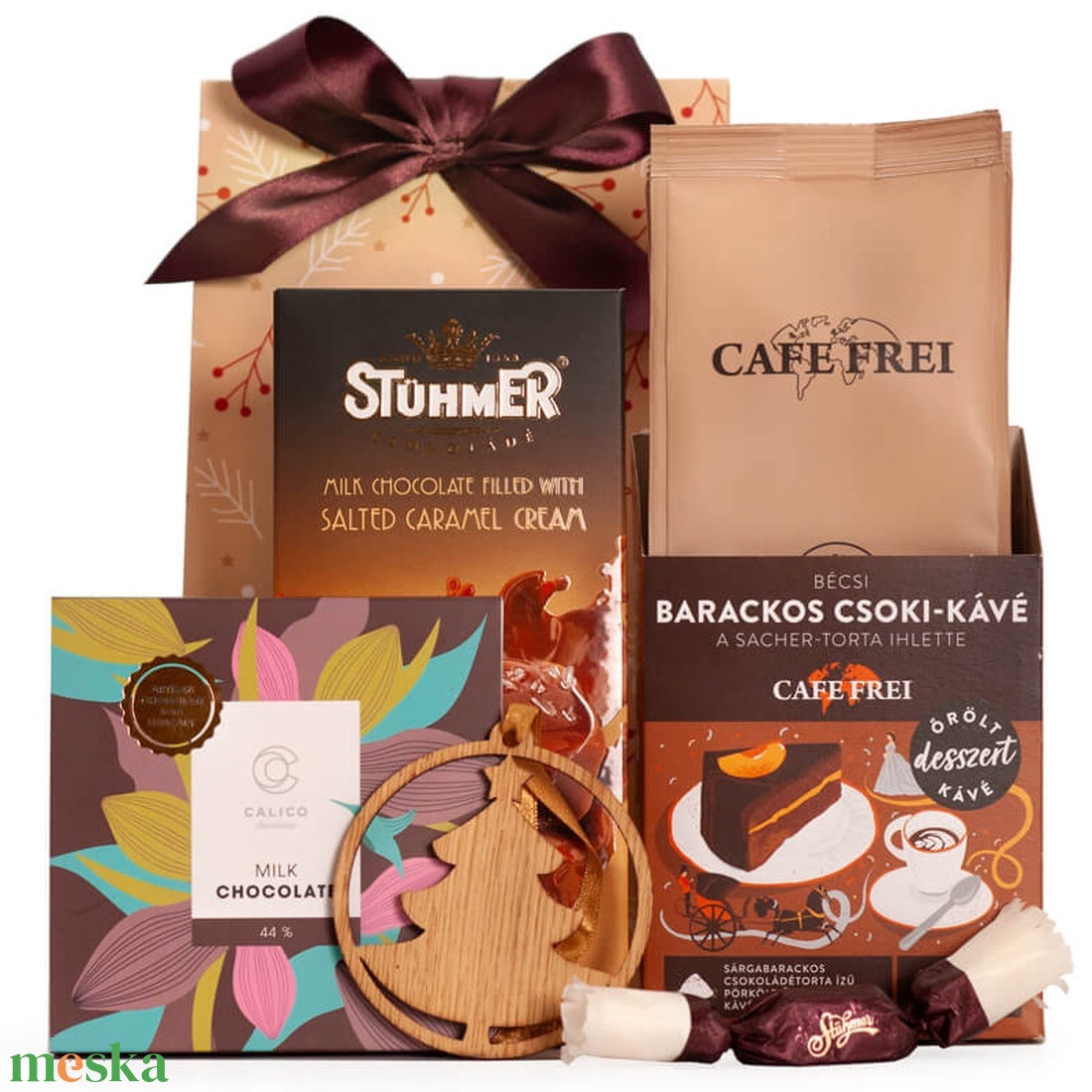 KÖSZÖNET - év végi ajándékcsomag - élelmiszer - gourmet ajándékcsomag - Meska.hu