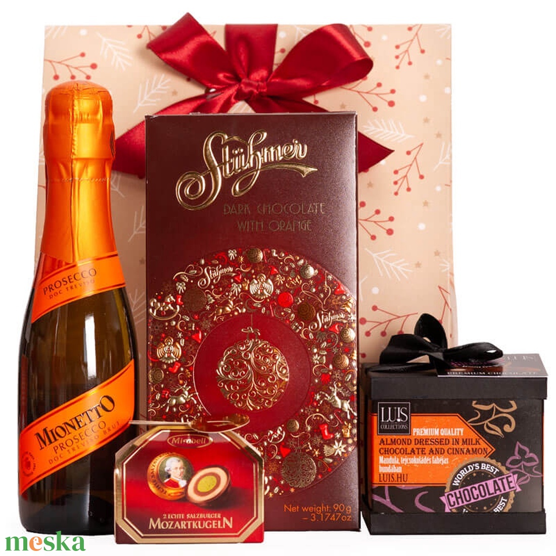 LET IT SNOW - pezsdítő ajándékcsomag - élelmiszer - gourmet ajándékcsomag - Meska.hu