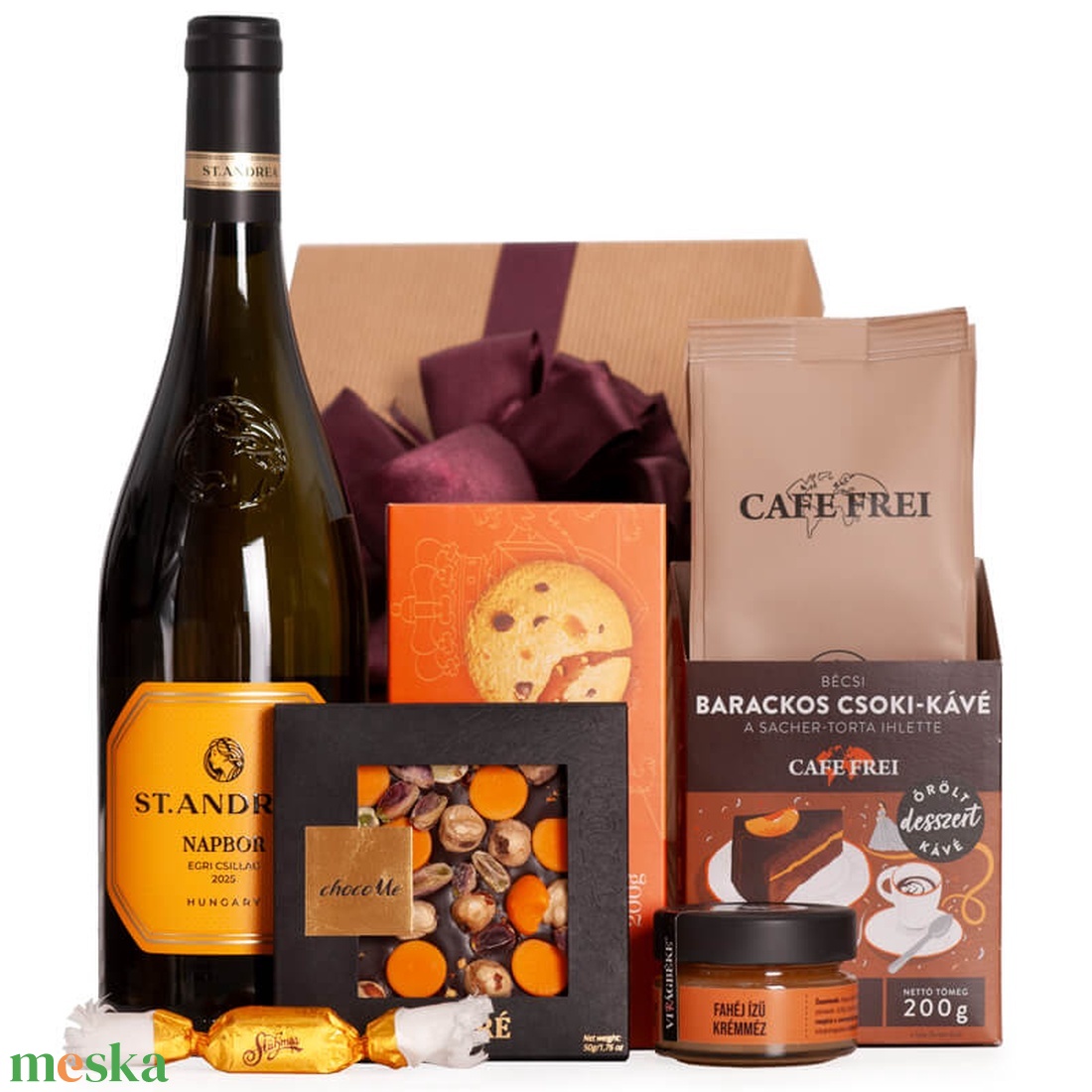 BARÁTSÁG - ajándékcsomag szerettednek - élelmiszer - gourmet ajándékcsomag - Meska.hu